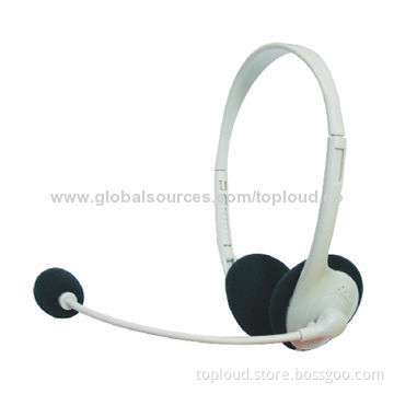 Top Quality Long-wired Computer Headsets with 20Hz-20kHz Frequency